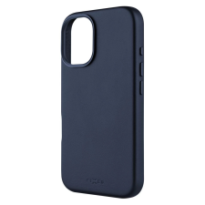 Fixed MagLeather MagSafe hátlaptok iPhone 16 kék tok és táska
