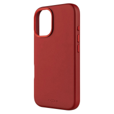 Fixed MagLeather MagSafe hátlaptok iPhone 16 piros tok és táska