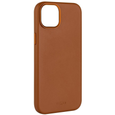 Fixed MagLeather s podporou MagSafe pro Samsung Galaxy S25 hnědý tok és táska