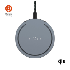 Fixed MagPad Pro vezeték nélküli töltő Qi2, MagSafe támogatással szürke (FIXMPA (FIXMPADP2-GR) mobiltelefon kellék