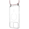 Fixed MagPure Neck Apple iPhone 17 Pro Max tok rózsaszín nyakpánttal