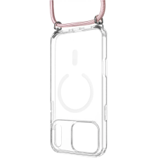 Fixed MagPure Neck Apple iPhone 18 Pro tok + rózsaszín nyakpánt tok és táska