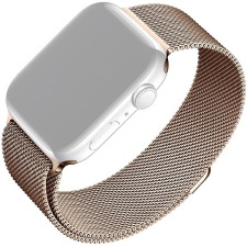 Fixed Mesh Strap Apple Watch 38/40/41mm - rozéarany okosóra kellék