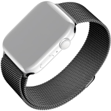 Fixed Mesh Strap Apple Watch 42/44/45/Ultra 49mm - fekete okosóra kellék
