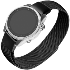 Fixed Mesh Strap Garmin QuickFit 20mm - fekete (FIXMEST-QF20MM-BK) okosóra kellék