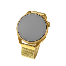 Fixed mesh strap smatwatch 20mm wide, gold okosóra kellék
