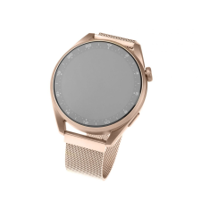 Fixed Mesh Strap Smatwatch 22mm wide, rose gold okosóra kellék