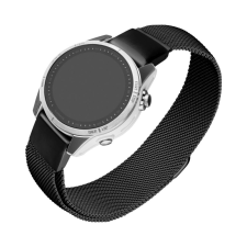 Fixed Mesh szíj Garmin QuickFit 20mm, fekete FIXMEST-QF20MM-BK okosóra kellék