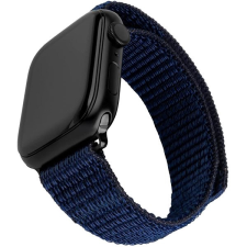 Fixed Nylon Sporty Strap Apple Watch 42/44/45mm - sötétkék okosóra kellék