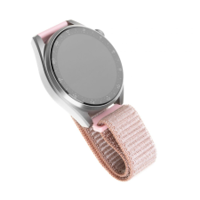 Fixed Nylon Strap Smartwatch 20mm wide, rose gold okosóra kellék