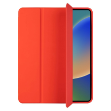 Fixed Padcover+ Apple iPad Pro 13" (2024) piros állványos tok + Pencil tartó tablet tok