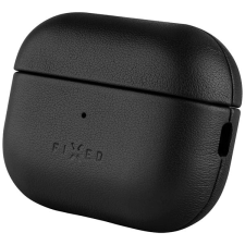 Fixed PodsLeather Apple AirPods 3 tok - fekete fülhallgató, fejhallgató tok