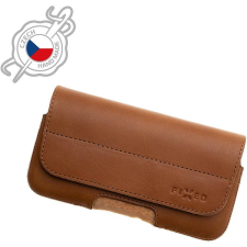 Fixed Posh 6XL barna valódi marhabőr tok övre tok és táska
