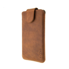 Fixed Posh 6XL univerzális bőrtok barna (FIXPOM-BRW-6XL) (FIXPOM-BRW-6XL) tok és táska