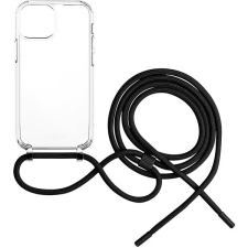 Fixed Pure Neck AntiUV Apple iPhone 12 mini fekete pántos tok tok és táska