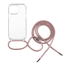 Fixed Pure Neck for Apple iPhone 14 Pro, pink tok és táska
