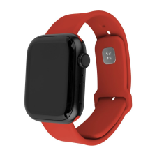 Fixed silicone sporty strap set for apple watch 42/44/45mm red fixsst2-434-rd okosóra kellék