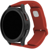 Fixed Silicone Sporty Strap with Quick Release 20mm smartwatch - piros (FIXSST2-20MM-RD)