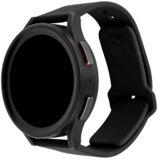 Fixed Silicone Sporty Strap with Quick Release 22mm smartwatch - fekete okosóra kellék