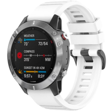 Fixed Silicone Strap Garmin QuickFit 22mm - fehér (FIXSST-QF22MM-WH) okosóra kellék