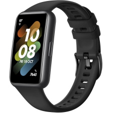 Fixed Silicone Strap Huawei Band 7 - fekete (FIXSSTB-1053-BK) okosóra kellék