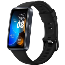 Fixed Silicone Strap Huawei Band 8 - fekete (FIXSSTB-1183-BK) okosóra kellék