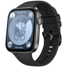 Fixed Silicone Strap Huawei Watch FIT 3 - fekete okosóra kellék
