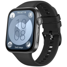  FIXED Silicone Strap Huawei Watch FIT 3 - fekete (FIXSSTB-1388-BK) okosóra kellék