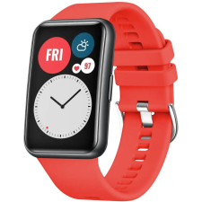 Fixed Silicone Strap Huawei Watch FIT - piros (FIXSSTB-1054-RD) okosóra kellék