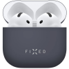 Fixed Silky pro Apple AirPods 4 modré