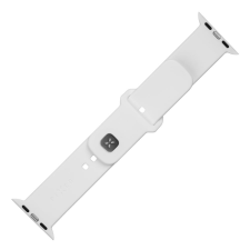 Fixed Sporty Strap Apple Watch Ultra Szilikon szíj 49 mm - Fehér okosóra kellék