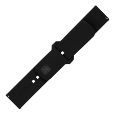Fixed Sporty Strap Univerzális Szilikon szíj 22 mm - Fekete (FIXSST2-22MM-BK) okosóra kellék