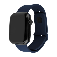 Fixed Szilikon sportos szíjkészlet Apple Watch 42/44/45mm kék okosóra kellék