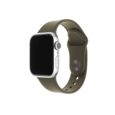 Fixed szilikon strap set apple watch 38/40/41 mm, olive okosóra kellék