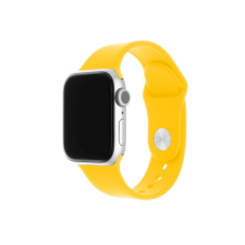 Fixed Szilikon Strap Set Apple Watch 38/40/41 mm, Sárga okosóra kellék