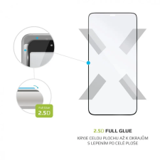 Fixed teljes kijelzős üvegfólia	 Apple iPhone 12/12 Pro, Fekete FIXGFA-558-BK mobiltelefon kellék