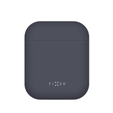 Fixed Ultrathin Silky Apple AirPods szilikon tok kék (FIXSIL-753-BL) fülhallgató, fejhallgató tok