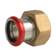 FixTrend Steel Press szénacél félhollander 18mm tok-3/4"B hűtés, fűtés szerelvény