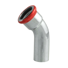  FixTrend Steel Press szénacél ív, 45°, 1 tokos, 54mm hűtés, fűtés szerelvény