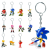 FlairToys Sonic a sündisznó meglepetés kulcstartó figura