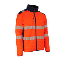  FLAKE FLUO NARANCS/SÖTÉTKÉK THERMO DZSEKI_2XL
