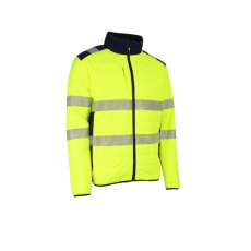  FLAKE FLUO SÁRGA/SÖTÉTKÉK THERMO DZSEKI_3XL