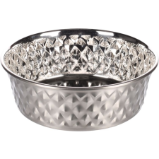 Flamingo FÉMTÁL DIAMI INOX GUMIS 1800 ML kutyatál