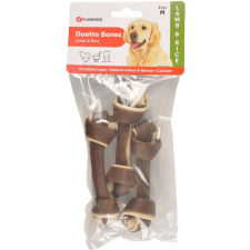 Flamingo Flaminfo Snack Duo Lamb - bárányos csomó kutyáknak (3 db | 12 cm) jutalomfalat kutyáknak