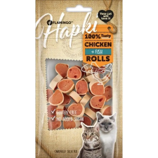 Flamingo Flamingo Cat Snack - csirkés és halas tekercsek 50 g jutalomfalat macskáknak