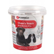 Flamingo Flamingo Chew'n Snack - mini csont mix 500 g jutalomfalat kutyáknak