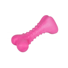 Flamingo Foam Dina Bone - habszivacs csont pink 13.5 cm játék kutyáknak
