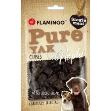  Flamingo Hapki Pure Cubes - jakhús kockák 85 g jutalomfalat kutyáknak