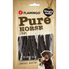  Flamingo Hapki Pure Strips - lóhúsos csíkok 85 g jutalomfalat kutyáknak