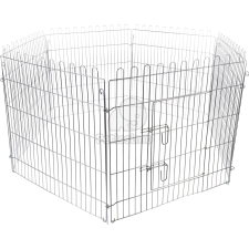  Flamingo kutyaovi fémketrec S: 160 x 160 x 80 cm szállítóbox, fekhely kutyáknak